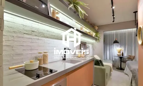 Apartamento com 1 Quarto à venda, 25m² no Santo Amaro, São Paulo