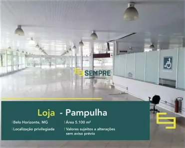 Ponto Comercial para alugar, 5100m² no Pampulha, Belo Horizonte