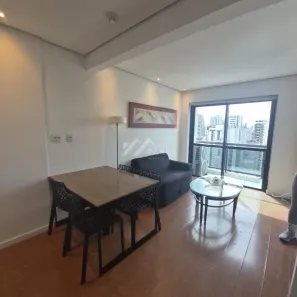 Apartamento com 1 Quarto para alugar, 90m² no Moema, São Paulo