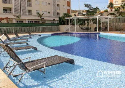 Apartamento com 3 Quartos para alugar, 72m² no Jardim Santa Alice, Maringá