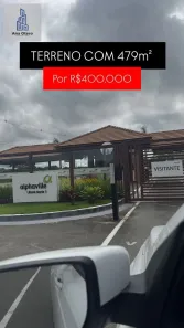 Lote/Terreno à venda, 479m² no Alphaville (Abrantes), Camaçari