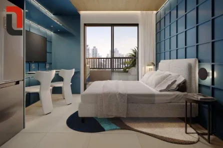Apartamento com 1 Quarto à venda, 24m² no Centro, Curitiba