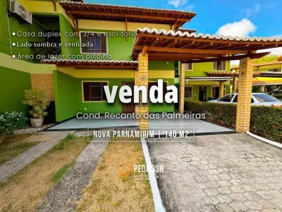 Casa de Condomínio com 3 Quartos à venda, 139m² no Nova Parnamirim, Parnamirim