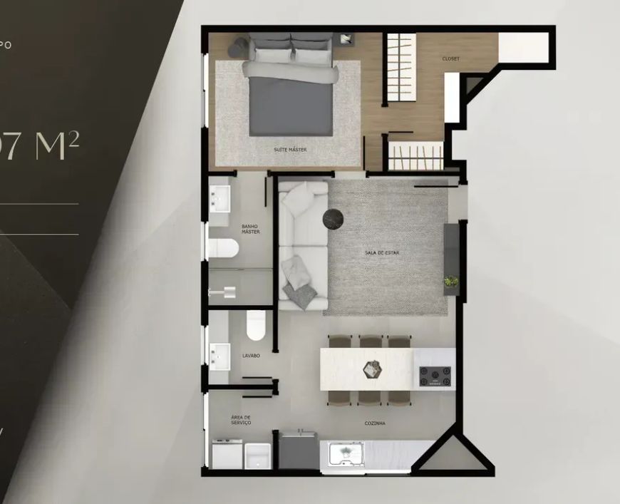 FOLLOW SAVASSI - APARTAMENTOS no Savassi, Belo Horizonte
