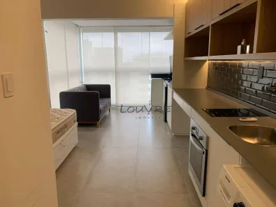 Apartamento com 1 Quarto para venda ou aluguel, 27m² no Jardim Paulista, São Paulo