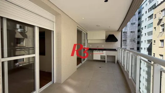 Apartamento com 2 Quartos para alugar, 91m² no Boqueirão, Santos