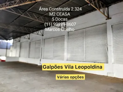 Galpão/Depósito/Armazém para alugar, 2324m² no Vila Leopoldina, São Paulo