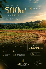 Lote/Terreno à venda, 500m² no Altos de Caucaia (Caucaia do Alto), Cotia