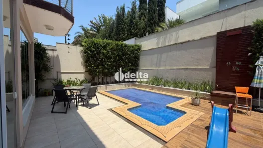 Casa de Condomínio com 4 Quartos para alugar, 441m² no Nova Uberlândia, Uberlândia