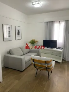 Flat com 1 Quarto para alugar, 33m² no Jardim Paulista, São Paulo