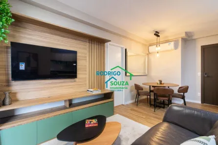 Apartamento com 1 Quarto para alugar, 52m² no Alphaville Centro Industrial e Empresarial/Alphaville., Barueri