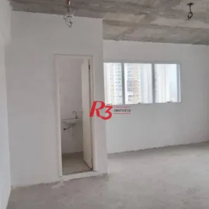 Sala Comercial para alugar, 36m² no Ponta da Praia, Santos