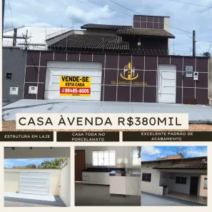 Casa com 2 Quartos à venda, 164m² no Jardim America, Porto Nacional