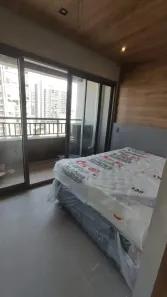 Apartamento com 1 Quarto para alugar, 25m² no Santo Amaro, São Paulo