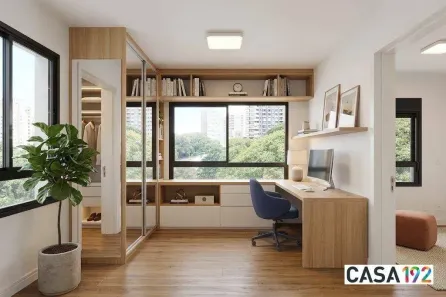 Apartamento com 1 Quarto para alugar, 38m² no Indianópolis, São Paulo