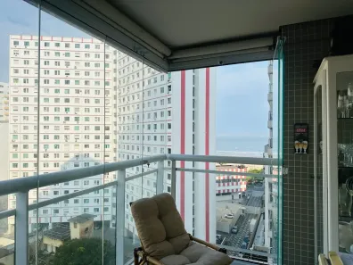 Apartamento com 3 Quartos à venda, 100m² no José Menino, Santos