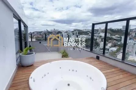 Cobertura com 2 Quartos à venda, 140m² no Estoril, Belo Horizonte
