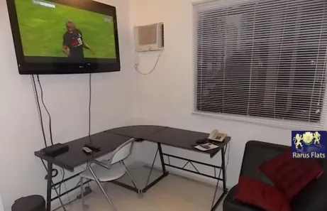 Flat com 1 Quarto para alugar, 24m² no Moema, São Paulo