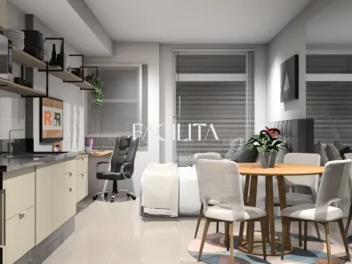 Apartamento com 1 Quarto para alugar, 31m² no Trindade, Florianópolis