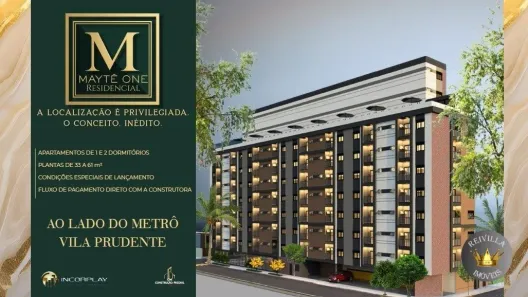 Apartamento com 1 Quarto à venda, 33m² no Parque da Mooca, São Paulo