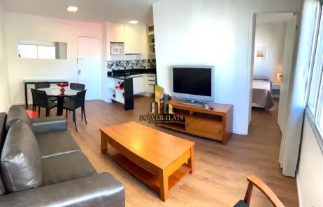 Flat com 1 Quarto para alugar, 40m² no Itaim Bibi, São Paulo