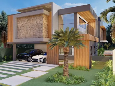 Casa de Condomínio com 4 Quartos à venda, 355m² no Cidade Alpha, Eusébio