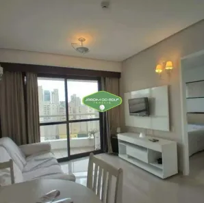 Flat com 1 Quarto à venda, 34m² no Indianópolis, São Paulo