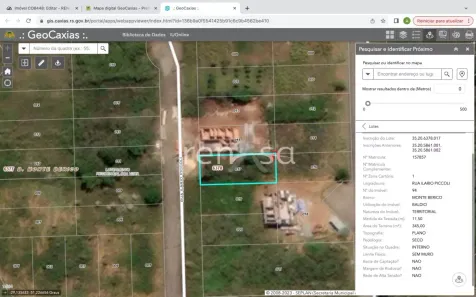 Lote/Terreno à venda, 345m² no Monte Bérico, Caxias do Sul