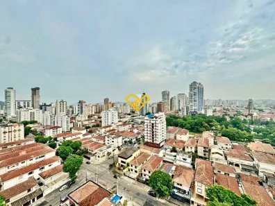 Apartamento com 2 Quartos para alugar, 77m² no Ponta da Praia, Santos