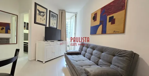 Apartamento com 1 Quarto para alugar, 30m² no Jardim Paulista, São Paulo