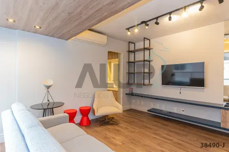 Apartamento com 1 Quarto para alugar, 43m² no Jardim Paulista, São Paulo