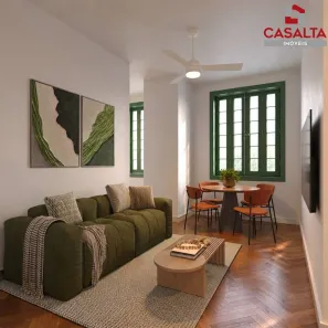 Apartamento com 1 Quarto para alugar, 42m² no Laranjeiras, Rio de Janeiro