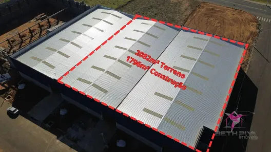 Galpão/Depósito/Armazém para alugar, 1796m² no Loteamento Industrial Anhanguera, Leme
