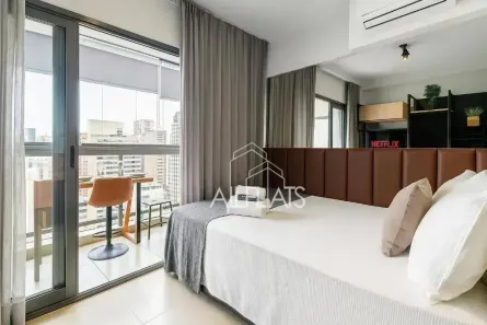 Apartamento com 1 Quarto à venda, 28m² no Pinheiros, São Paulo