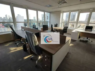 Sala Comercial para alugar, 110m² no Cidade Monções, São Paulo