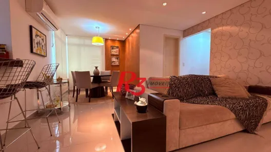 Apartamento com 2 Quartos à venda, 89m² no Gonzaga, Santos