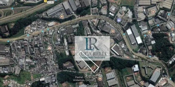 Lote/Terreno à venda, 21921m² no Jardim Alvorada, Jandira
