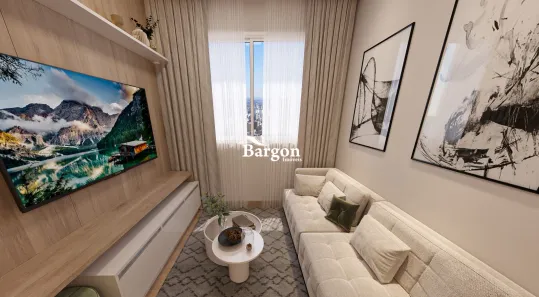 Apartamento com 2 Quartos à venda, 43m² no Santa Catarina, Juiz de Fora