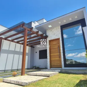 Casa de Condomínio com 3 Quartos à venda, 109m² no Beira Rio, Biguaçu