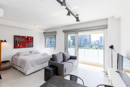 Apartamento com 1 Quarto à venda, 33m² no Santo Amaro, São Paulo