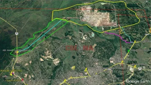 Lote/Terreno à venda, 14850m² no Jardim Itambi (Itambi), Itaboraí