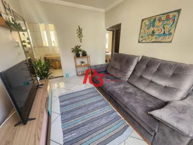 Apartamento com 2 Quartos à venda, 74m² no Gonzaga, Santos