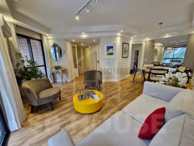 Apartamento com 3 Quartos para alugar, 121m² no Brooklin Novo, São Paulo