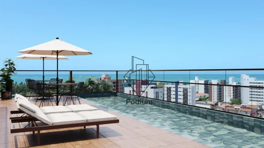 Apartamento com 3 Quartos à venda, 69m² no Ponta de Campina, Cabedelo