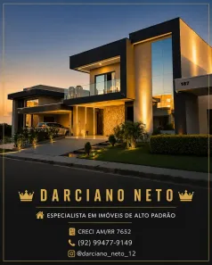 Casa de Condomínio com 4 Quartos para alugar, 280m² no Ponta Negra, Manaus