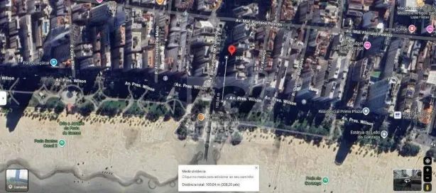 Lote/Terreno para alugar, 480m² no Gonzaga, Santos