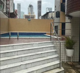 Apartamento com 3 Quartos para alugar, 127m² no Cabo Branco, João Pessoa