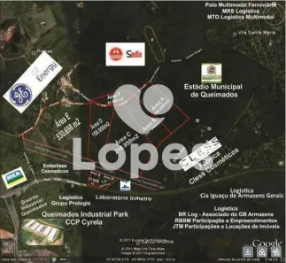Lote/Terreno à venda, 72600m² no Distrito Industrial, Queimados
