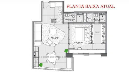 Apartamento com 1 Quarto à venda, 67m² no Pedreira, Belém