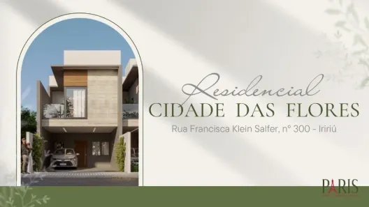 Casa de Condomínio com 3 Quartos à venda, 150m² no Iririú, Joinville